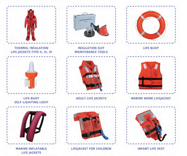 MARINE EOUIPMENT（Fire and life saving）
