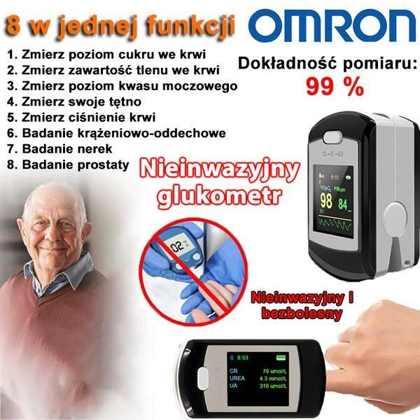 🔥Časově omezená nabídka: sleva 50 %🔥 Nejnovější neinvazivní glukometr od Omronu – inteligentní monitorování zdraví bez propíchnutí (měří za méně než 3 sekundy s 99% přesností)