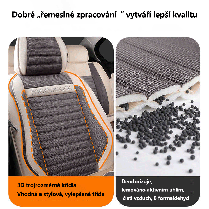Módní povlak na polštář s aktivním uhlím Four Seasons