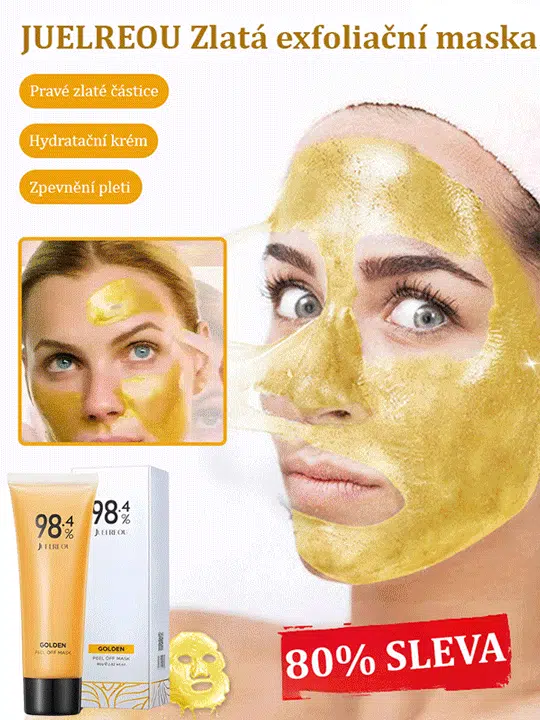 Zlatá slupovací maska