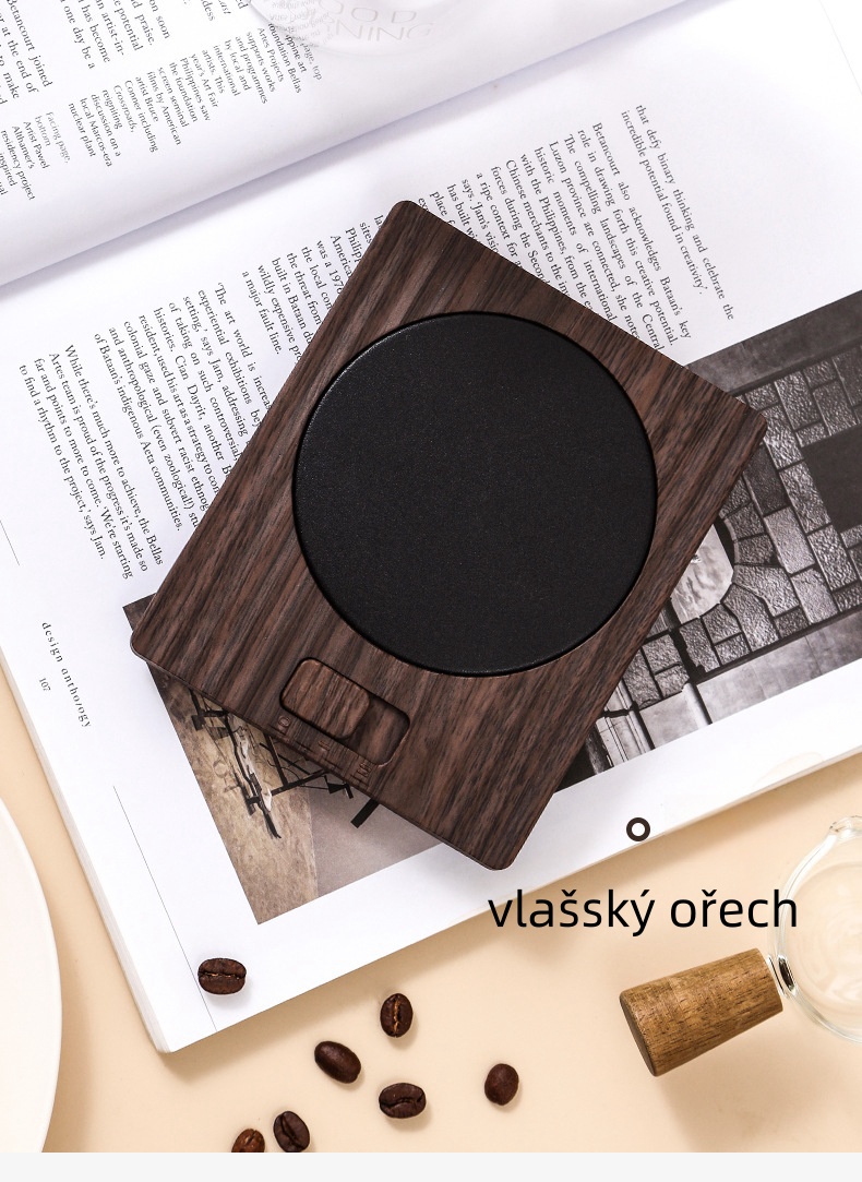 Pruhovaný dvouúrovňový teplotně nastavitelný topný tácek