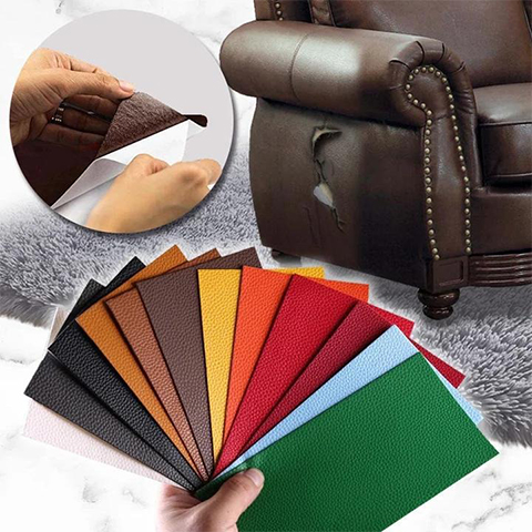 🔥【80% sleva】Samolepicí stříhací náplast na opravu kůže pro pohovky