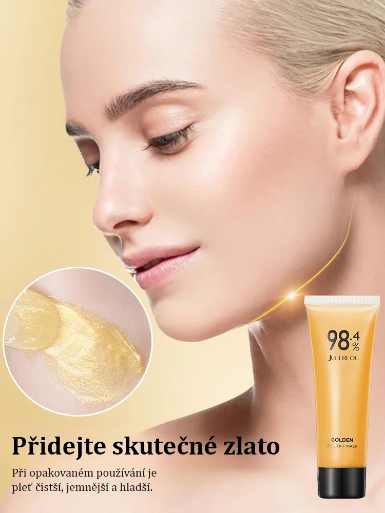 Zlatá slupovací maska