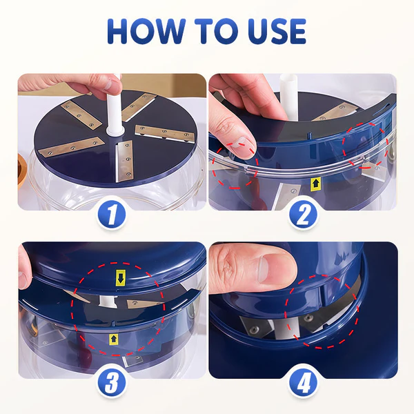 Přenosná automatická elektrická škrabka na ovoce a zeleninu (nově uvedená na trh)