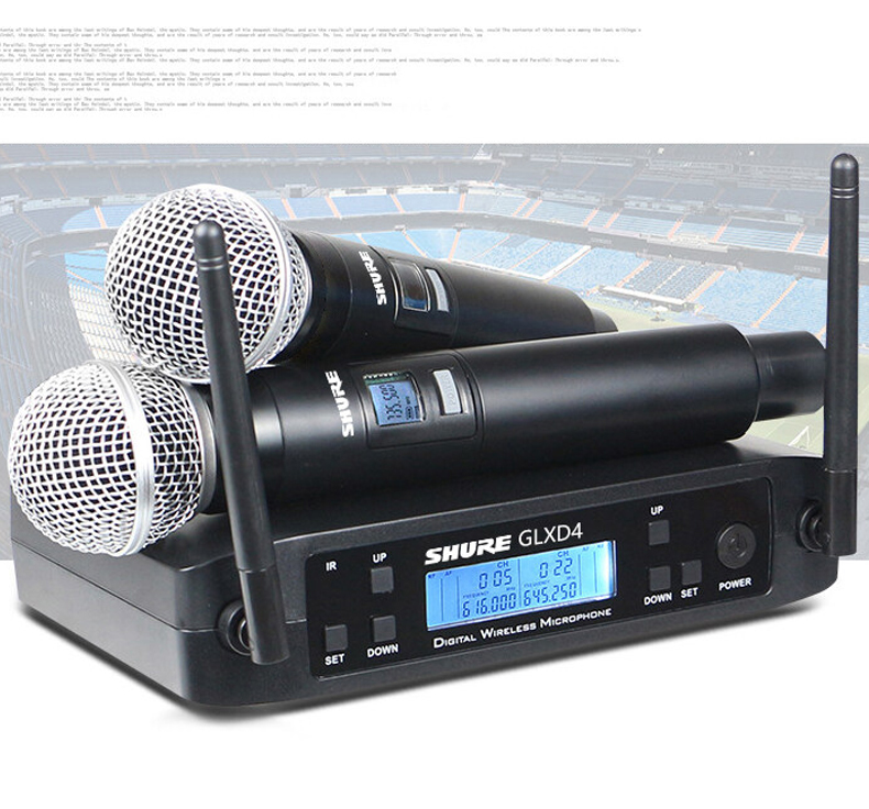 [3 roky záruka] Nejoblíbenější bezdrátový mikrofonní přijímač SHURE GLXD4