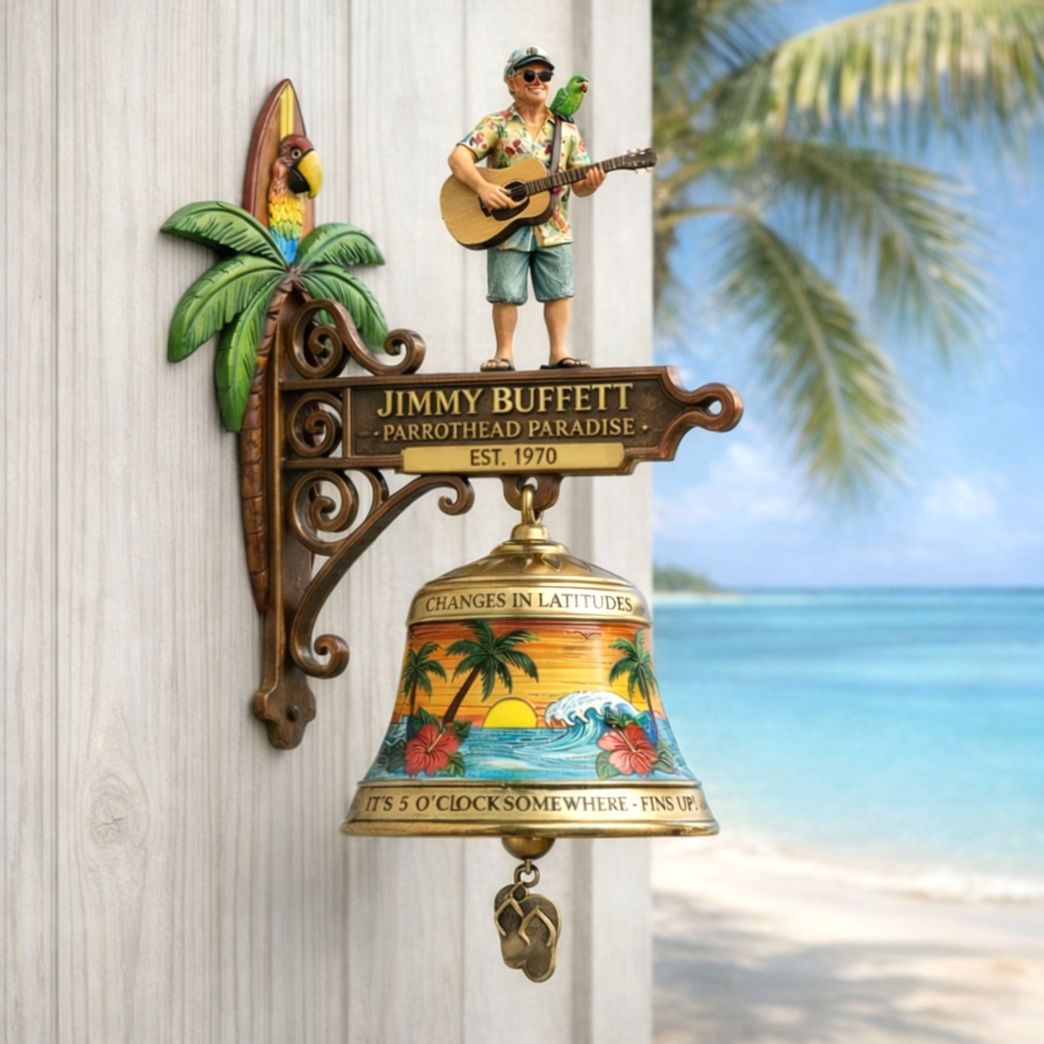 Jimmy Buffett Parrothead Bell