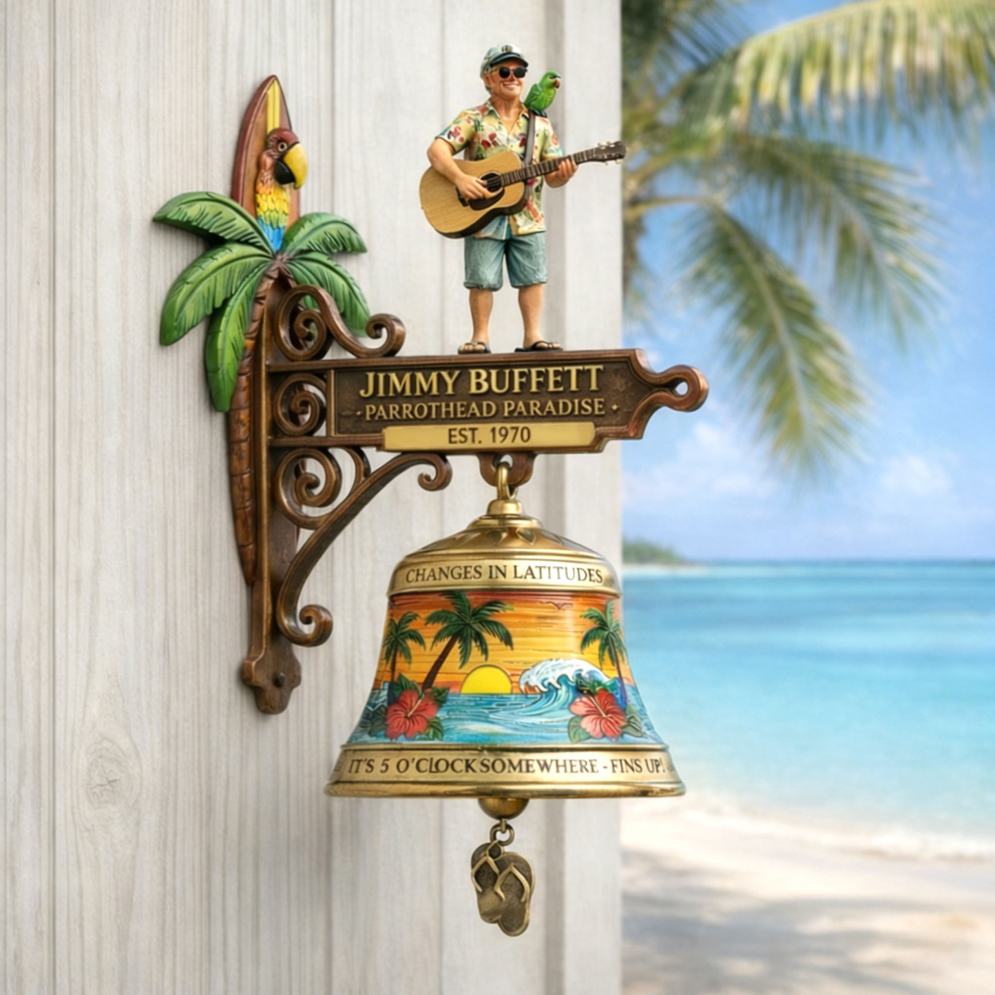 Jimmy Buffett Parrothead Bell