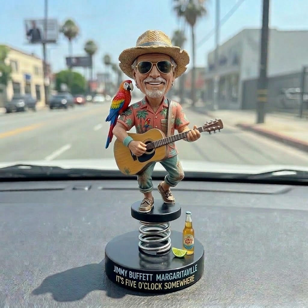 Jimmy Buffett “Margaritaville” Dashboard Bobblehead
