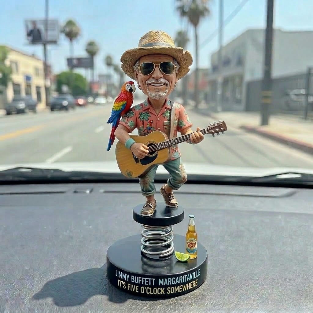 Jimmy Buffett “Margaritaville” Dashboard Bobblehead