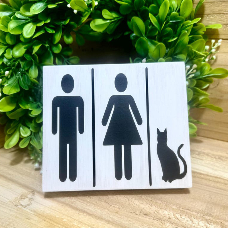 Funny Bathroom sign
