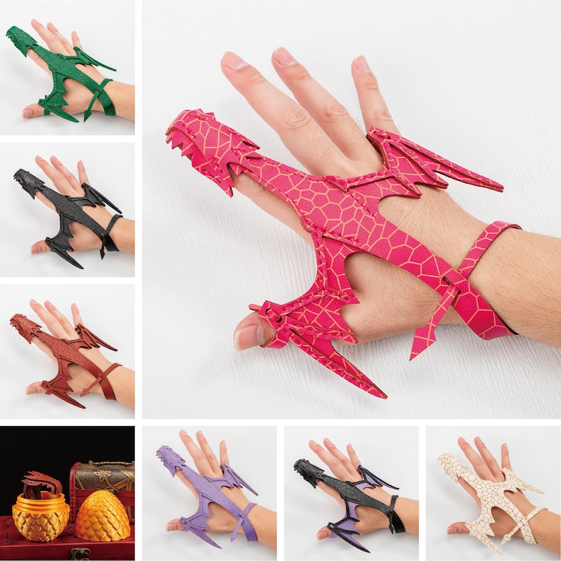 Leather Dragon Wrist