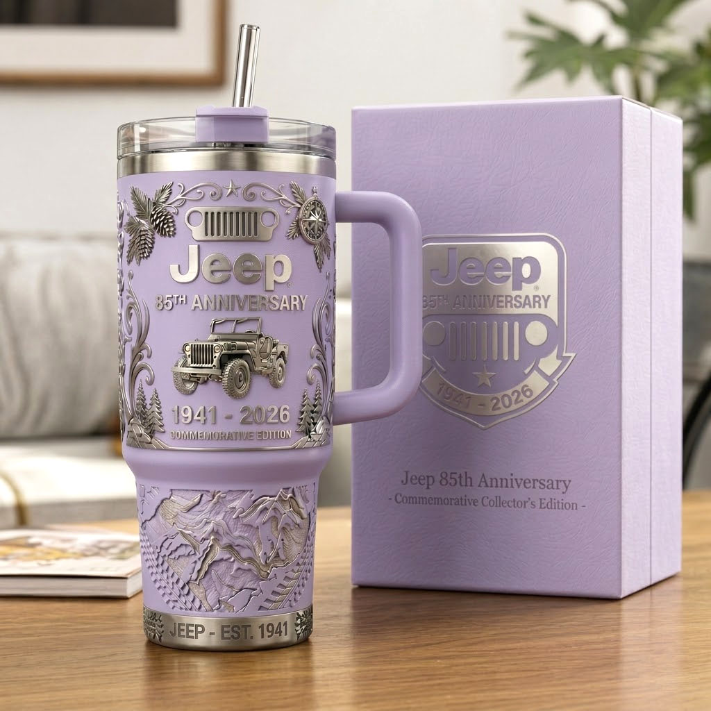 Jeep 85th Anniversary Commemorative Tumbler