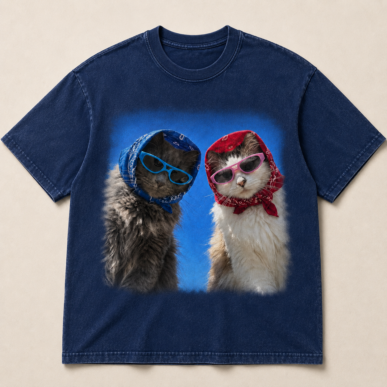 Movie Night Pups – Vintage Dog Lover Tee