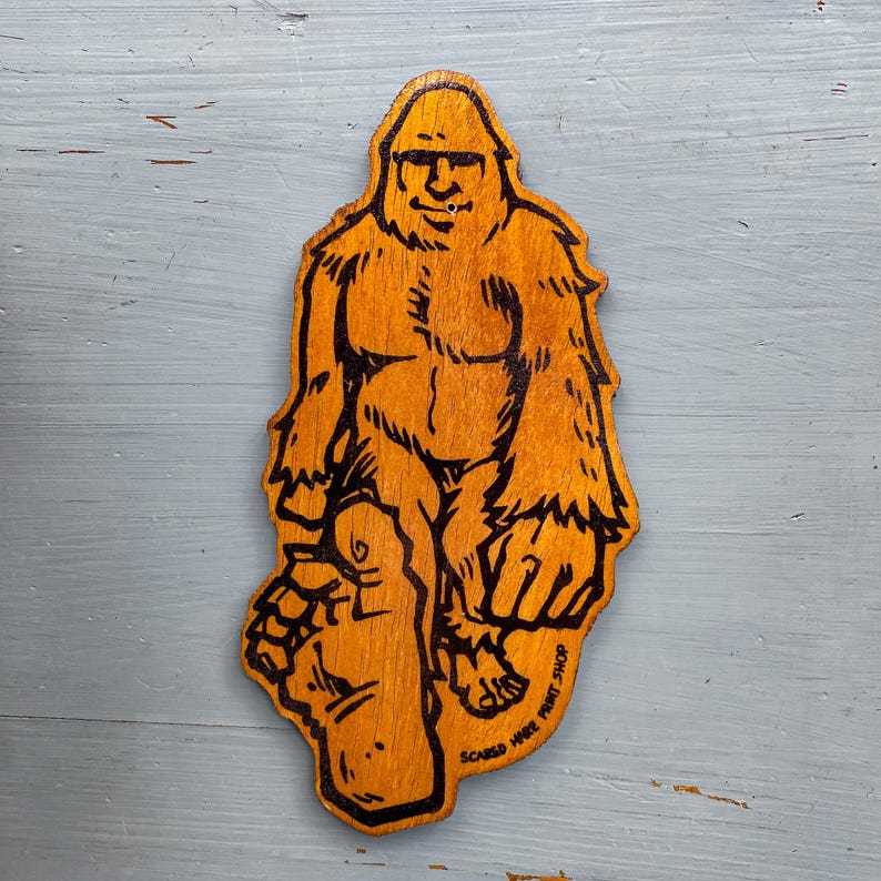 Funny Bigfoot Incense Holder