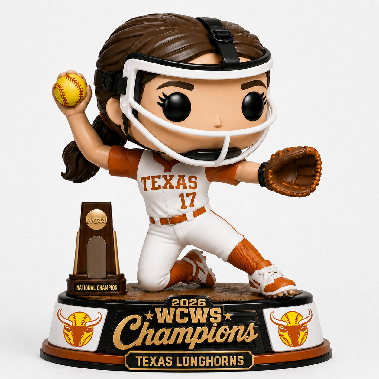Texas Longhorns 2026 WCWS Champions Fighure
