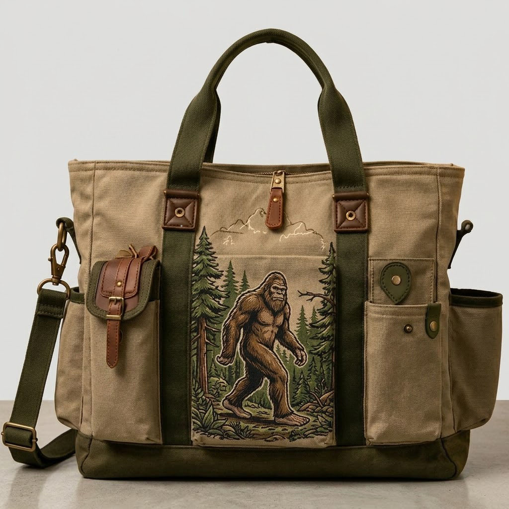 BigFoot Edition Heavy-Duty Multifunctional Outdoor Tote Bag