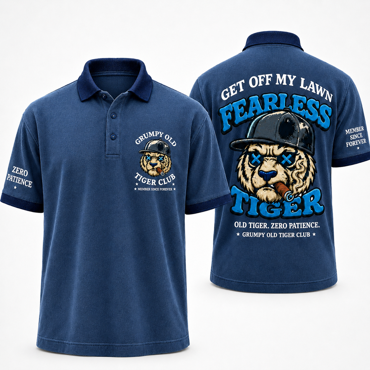 Grumpy Old Tiger Club Polo