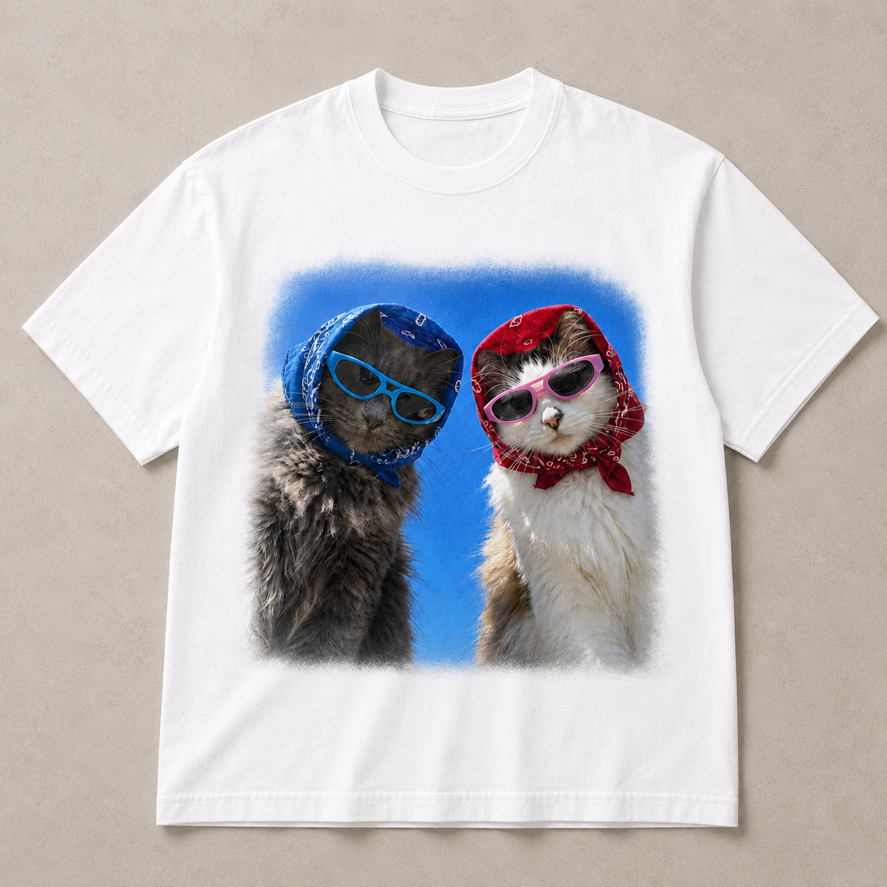 Movie Night Pups – Vintage Dog Lover Tee