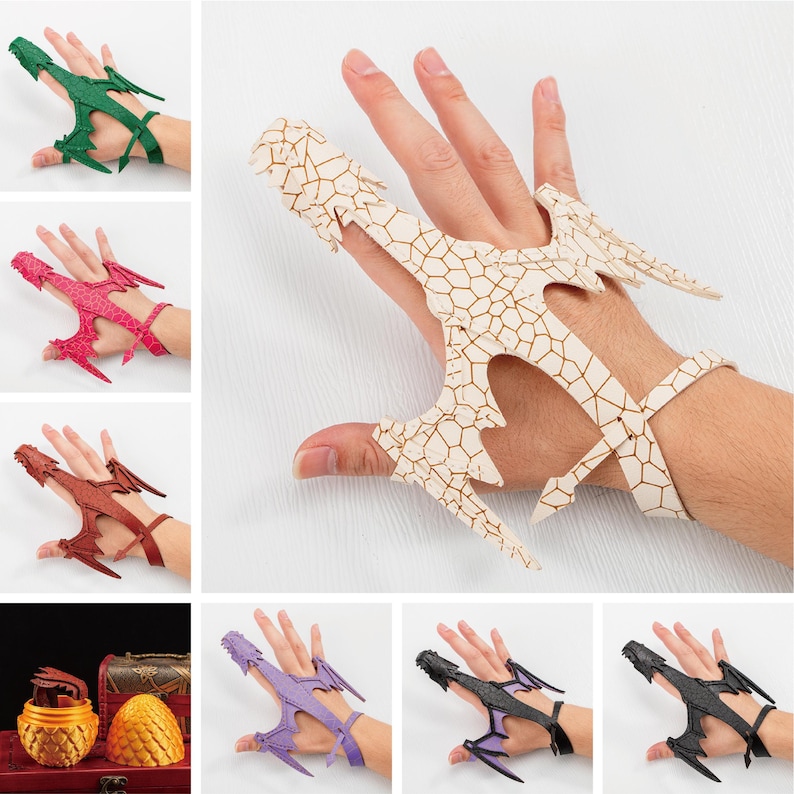 Leather Dragon Wrist