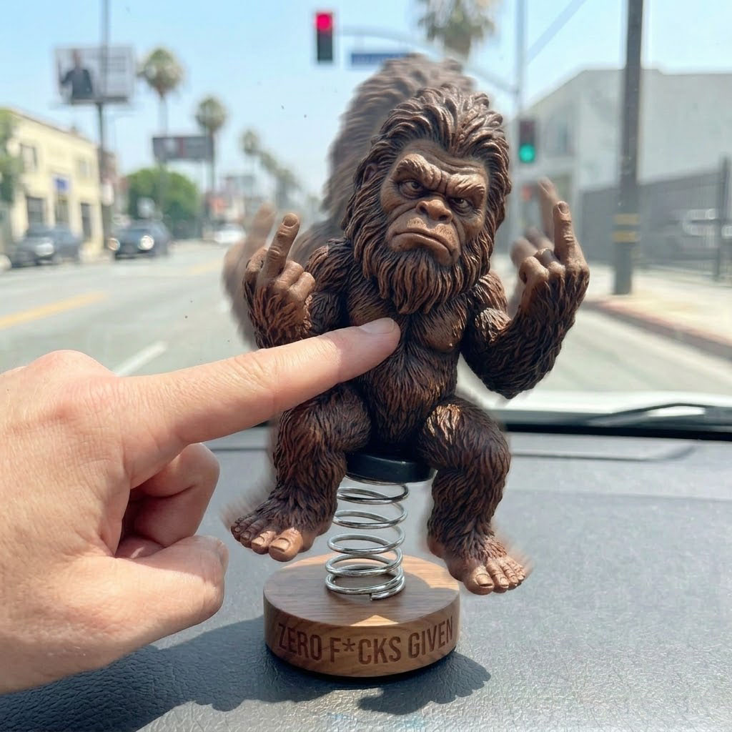Bigfoot “Zero F*cks Given” Bobblehead