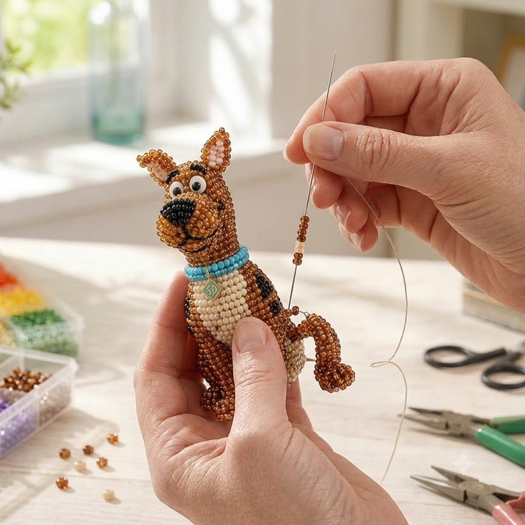 DIY Sc🐾by Bead Craft Kit