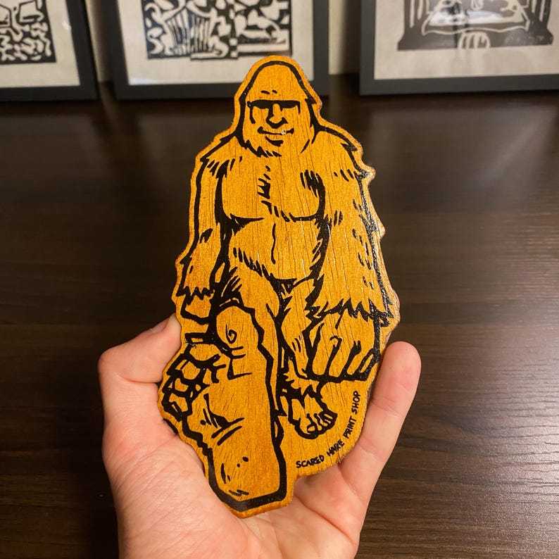 Funny Bigfoot Incense Holder