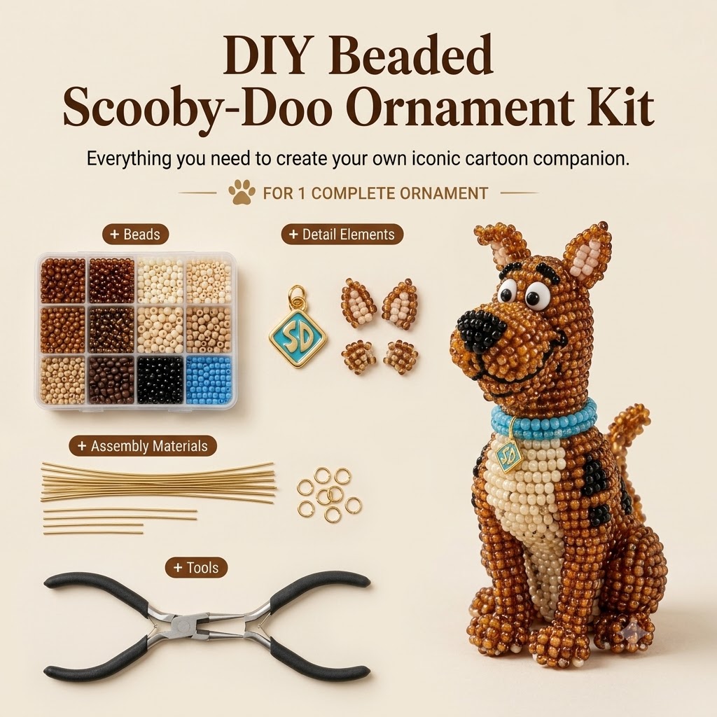 DIY Sc🐾by Bead Craft Kit