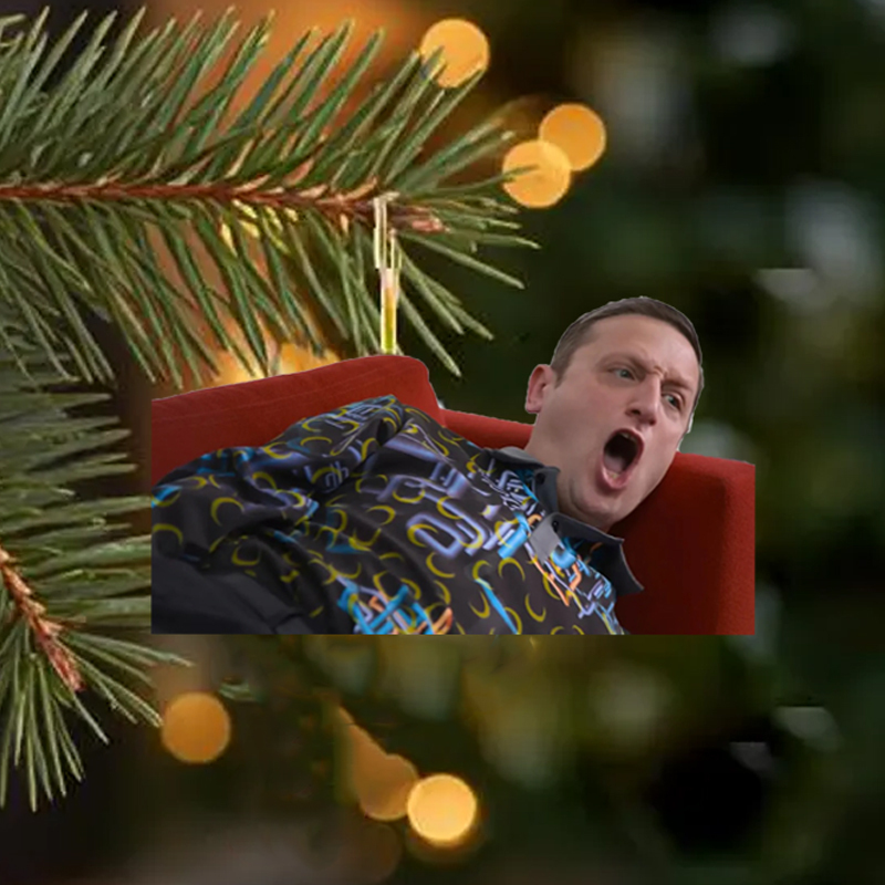 Funny Tim Robinson Zipline Ornament