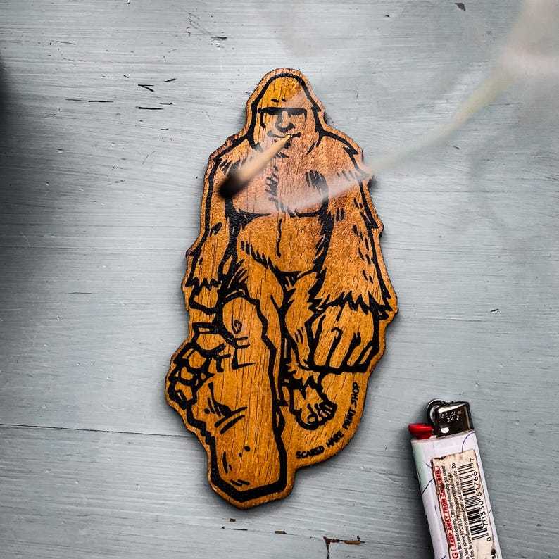 Funny Bigfoot Incense Holder