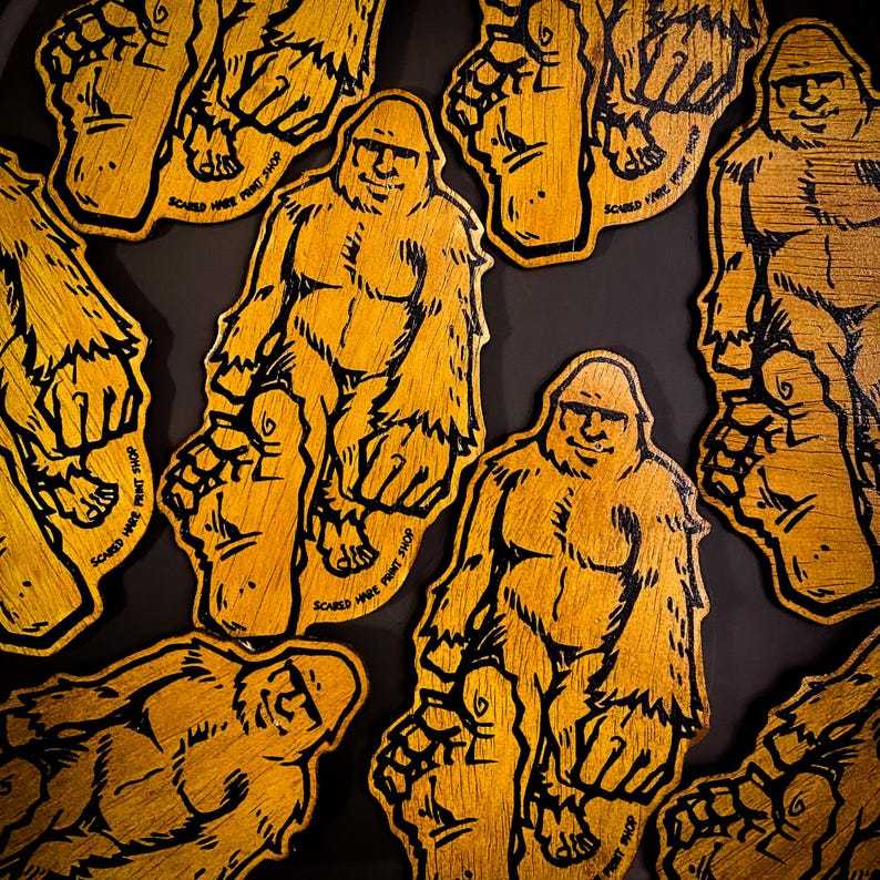 Funny Bigfoot Incense Holder