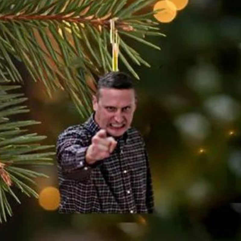 Funny Tim Robinson Zipline Ornament