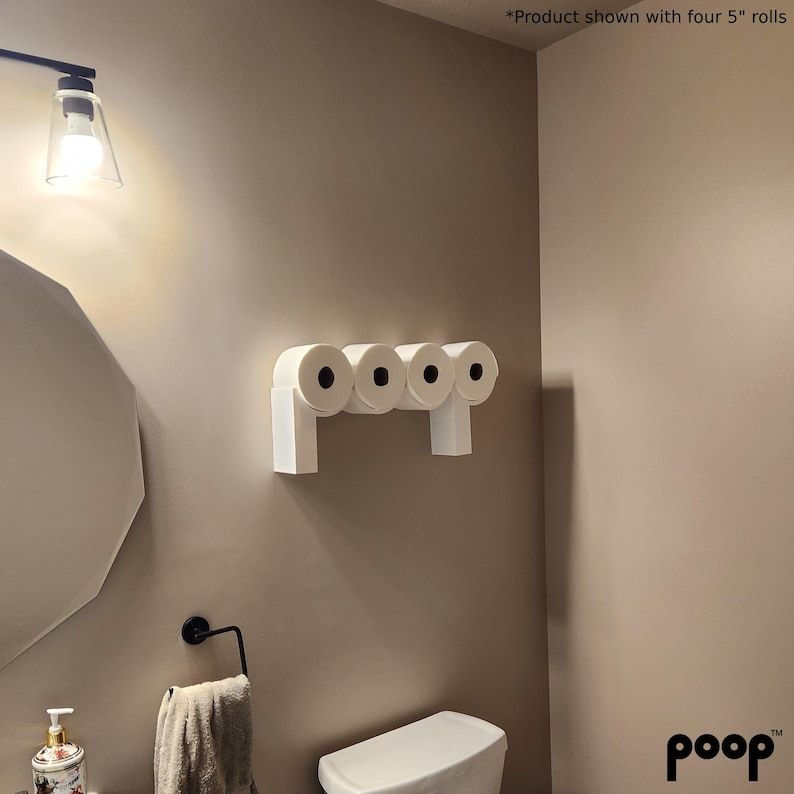 Fun POOP Toilet Paper Holder