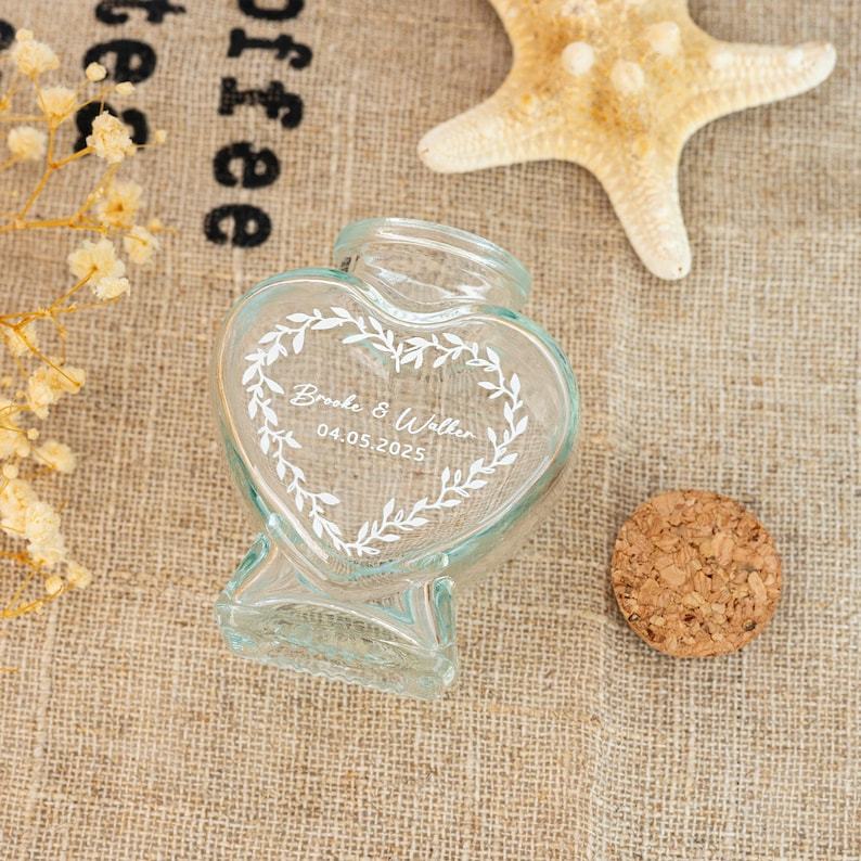 Personalized Honeymoon Keepsake Sand Jar