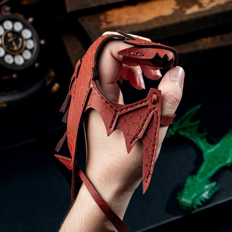 Leather Dragon Wrist