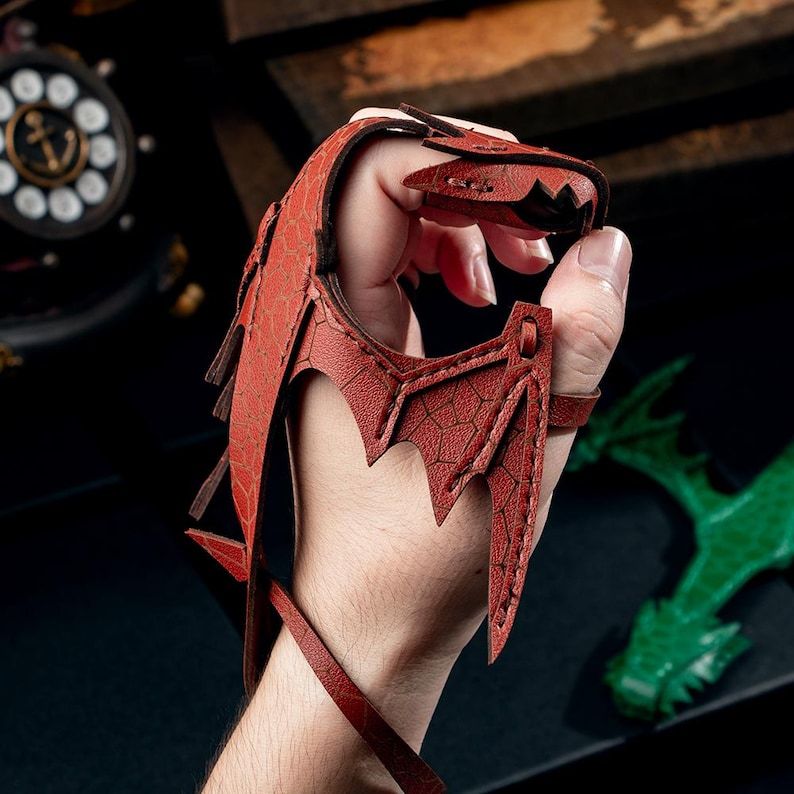 Leather Dragon Wrist