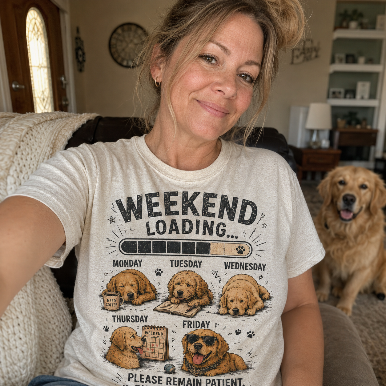🐶☕ Weekend Loading Tee