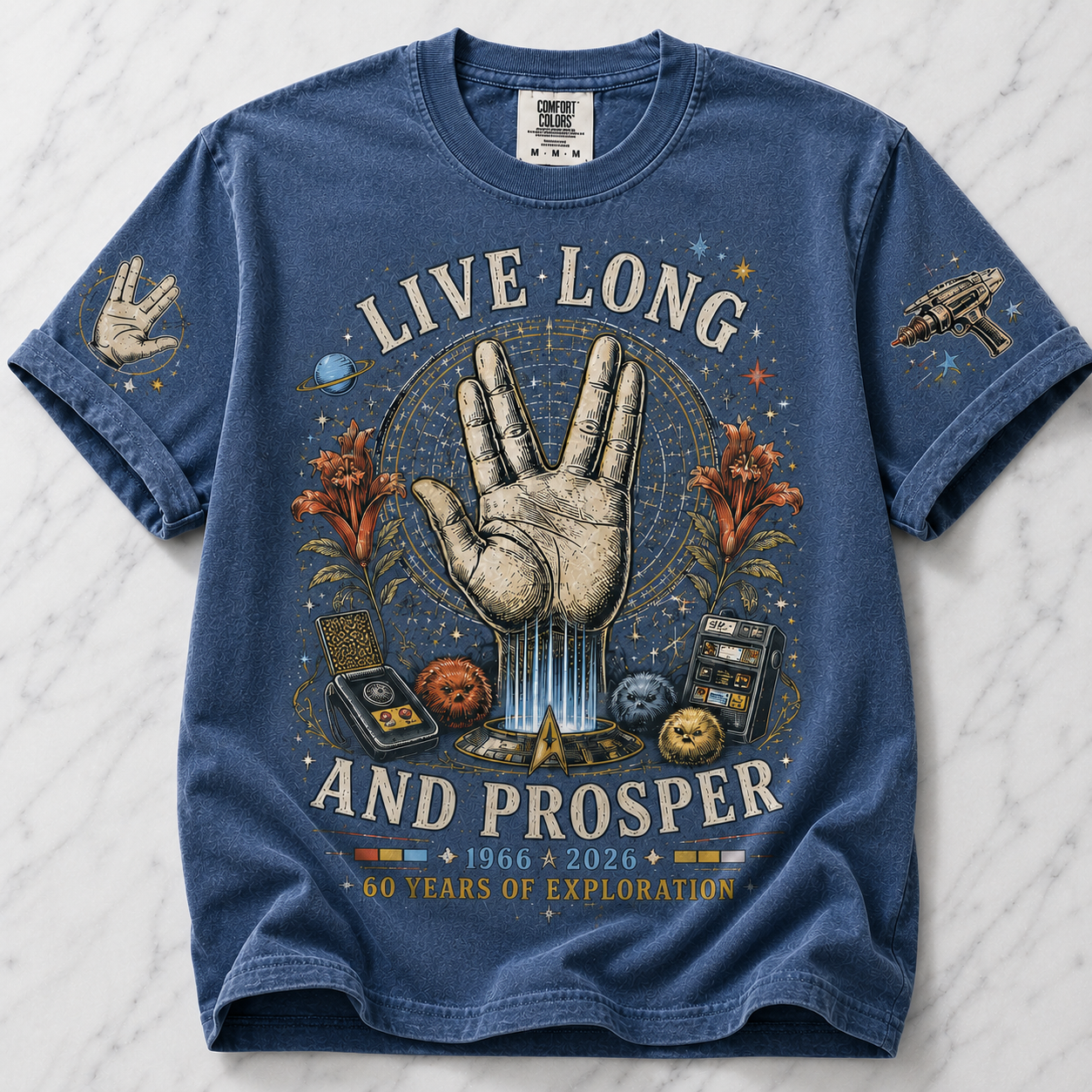 🖖Live Long With You 60 Years Tee