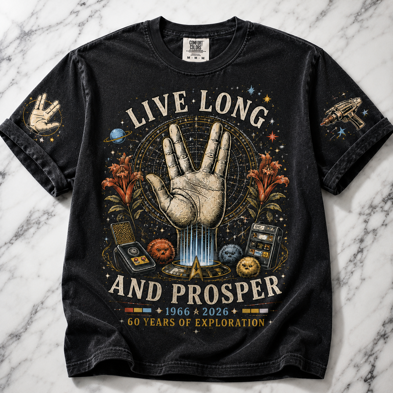 🖖Live Long With You 60 Years Tee