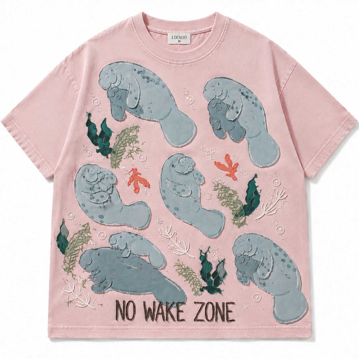 Manatee No Wake Zone T-Shirt