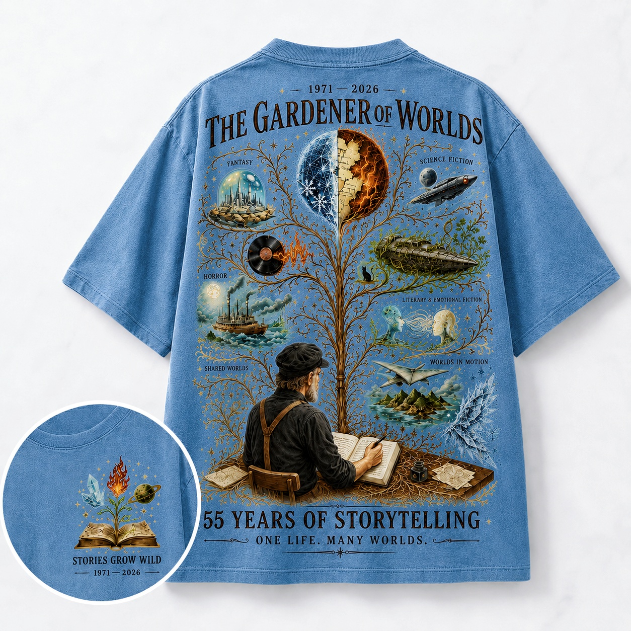 55 Years of Storytelling Graphic T-Shirt