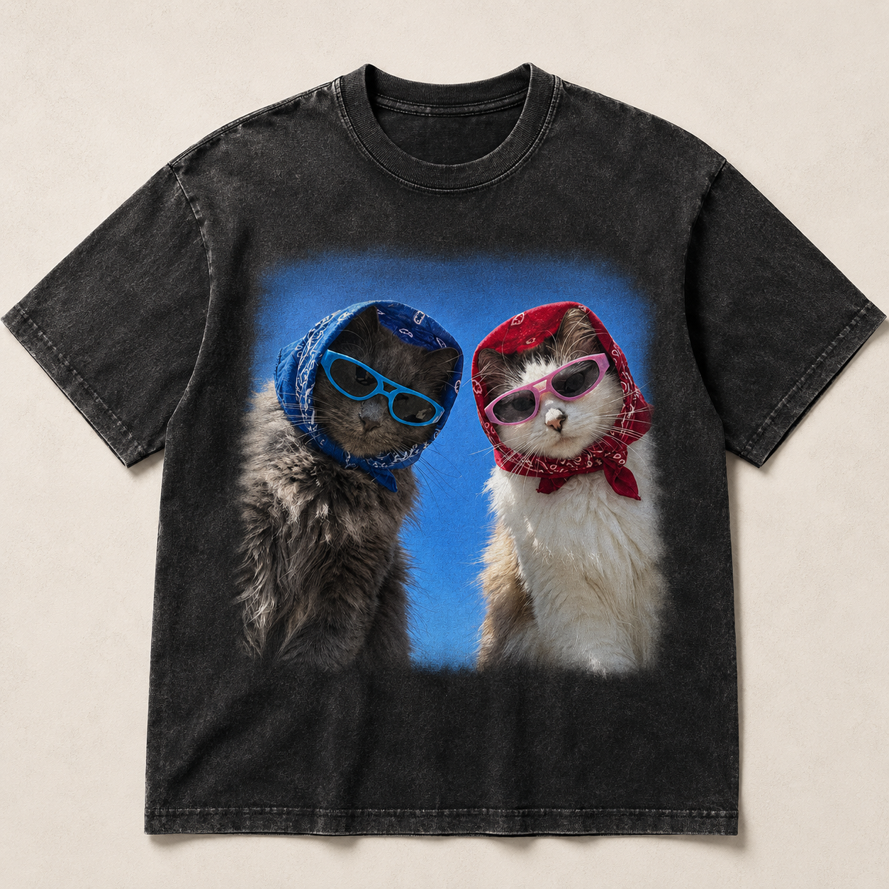 Movie Night Pups – Vintage Dog Lover Tee