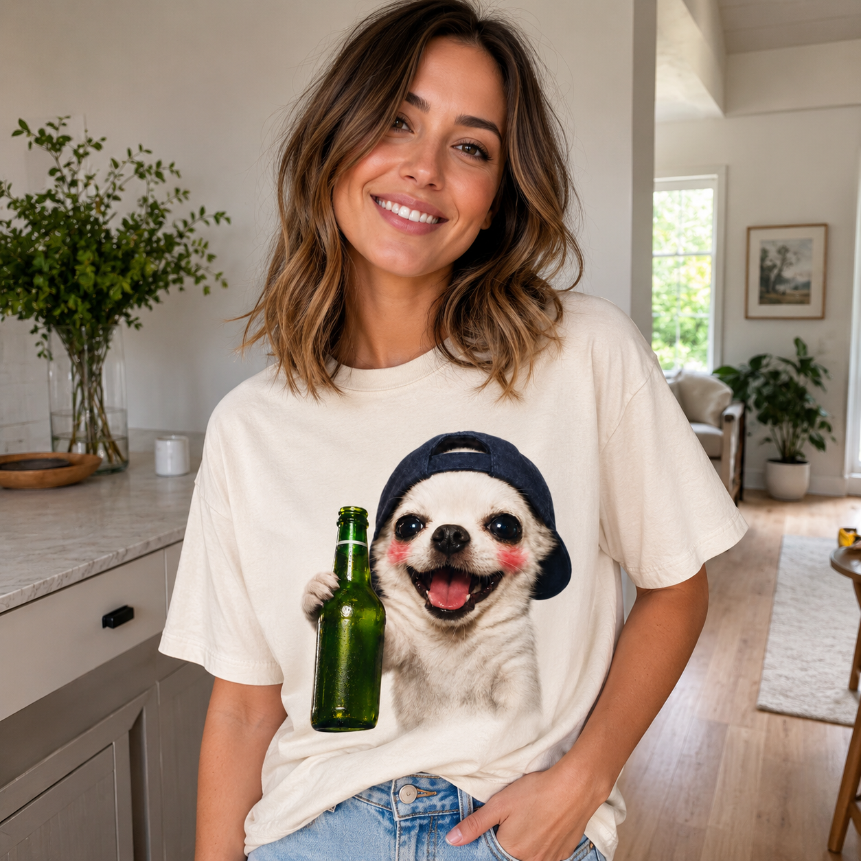 Chill Sloth Buddy – Vintage Beer Tee