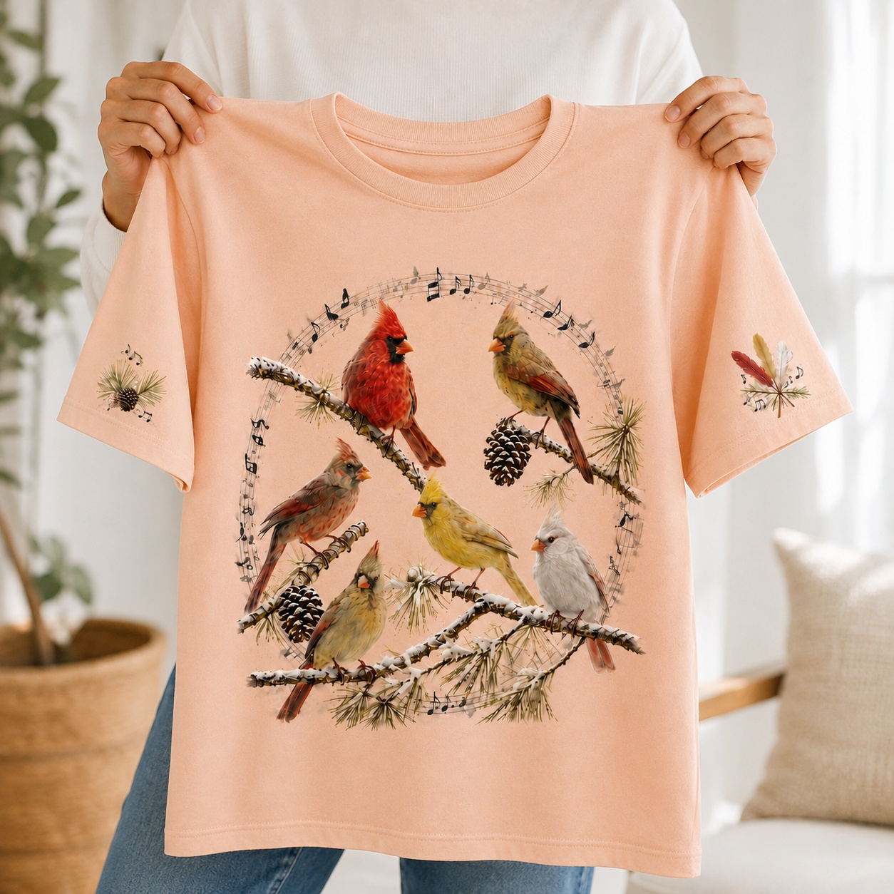 The Great Cardinal Family Tee