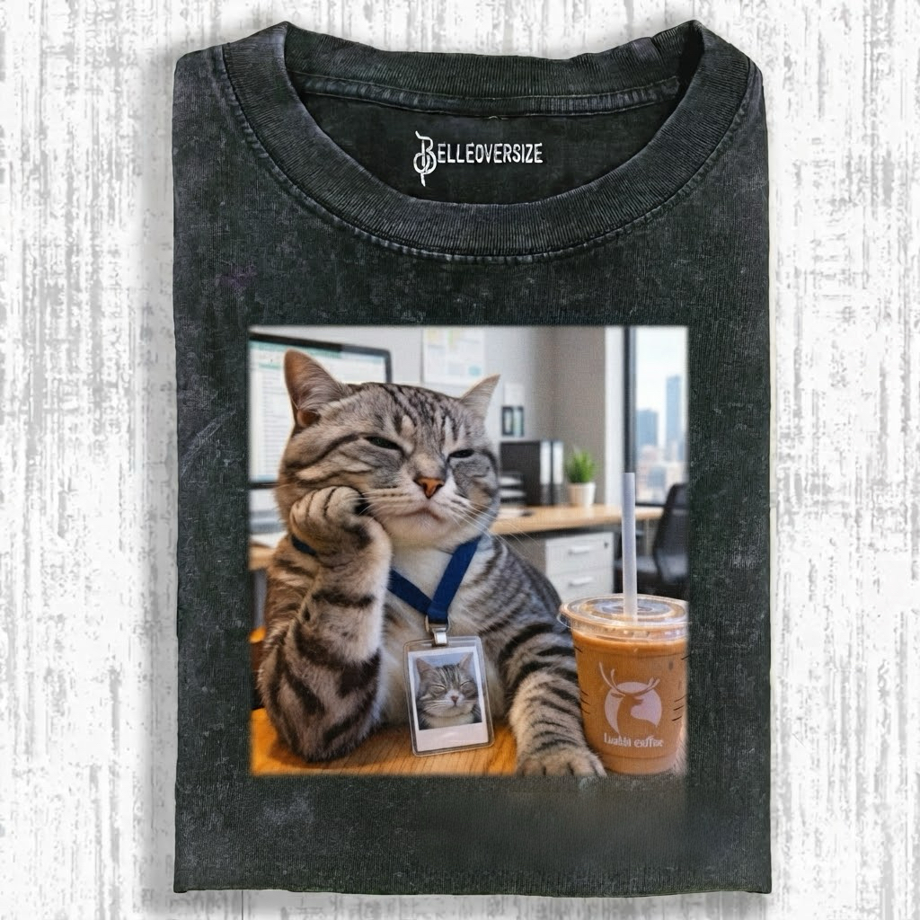 WACKY CAT T-SHIRT