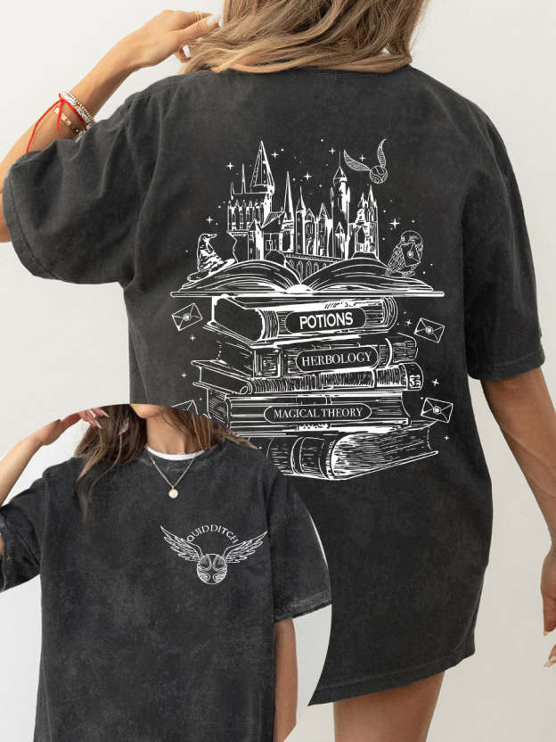 Vintage Magic Theory Novel Washed T-Shirt