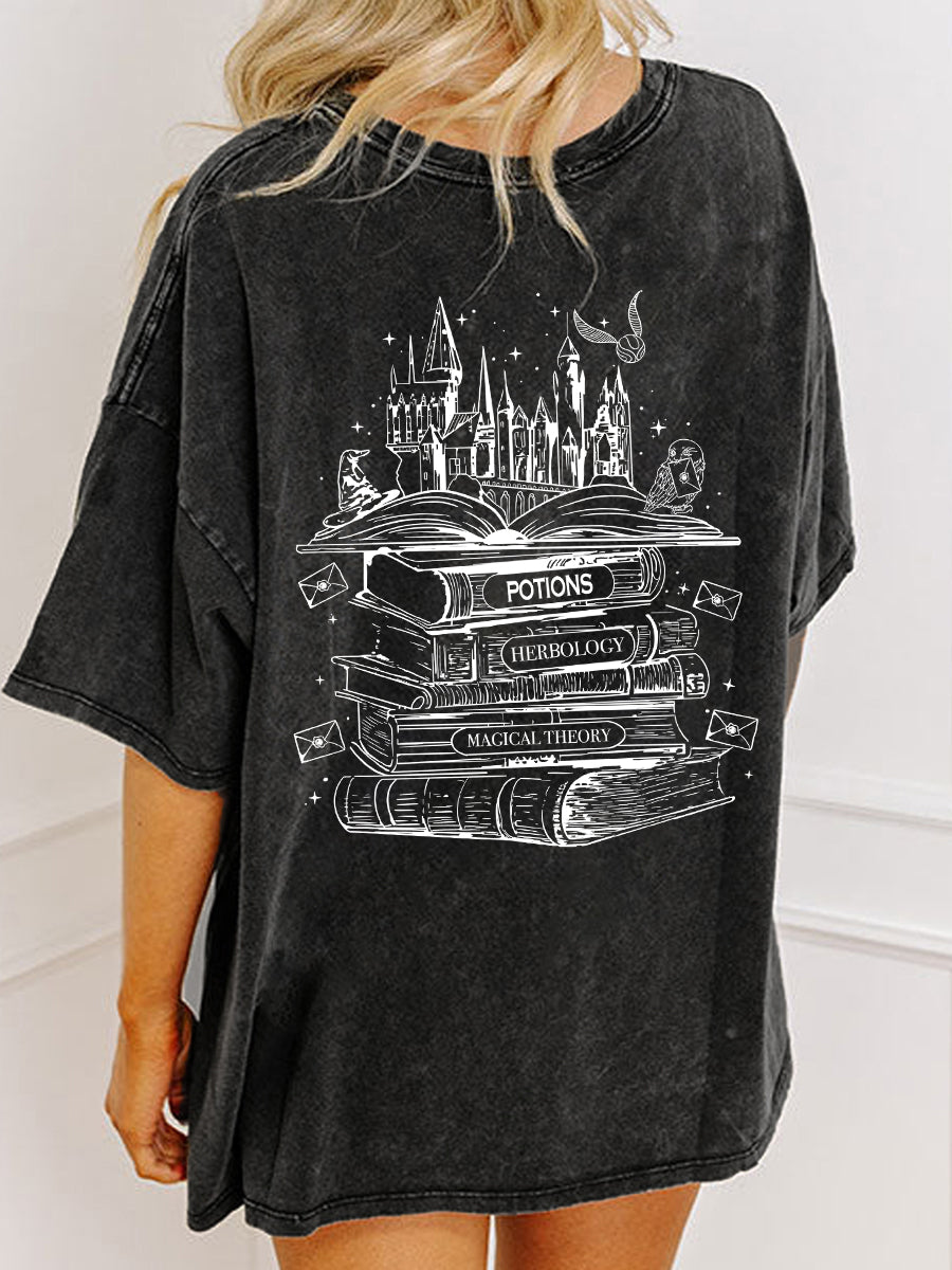 Vintage Magic Theory Novel Washed T-Shirt