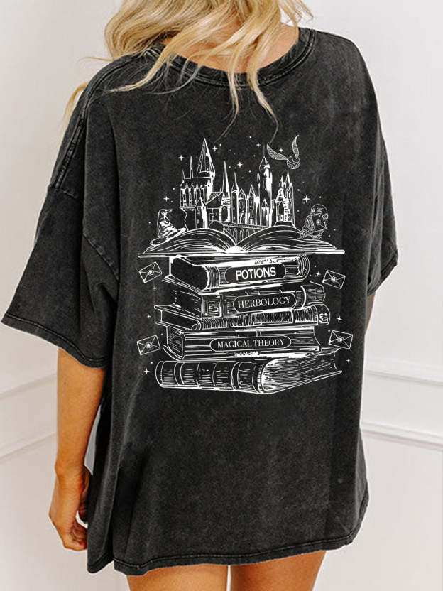 Vintage Magic Theory Novel Washed T-Shirt
