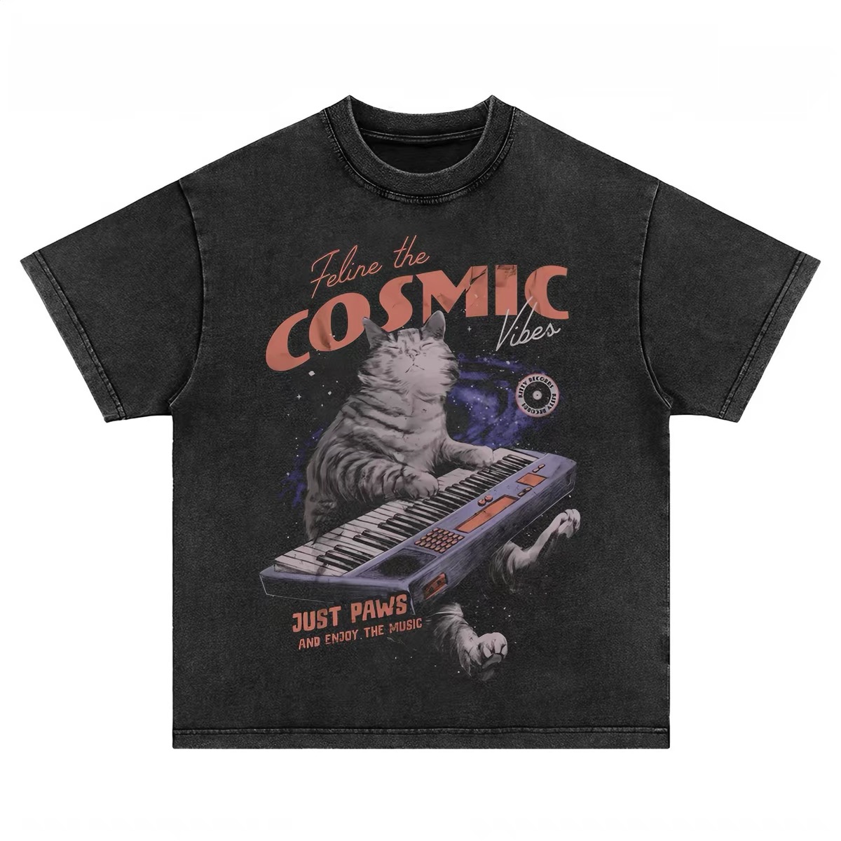 MUSIC  CAT T-SHIRT