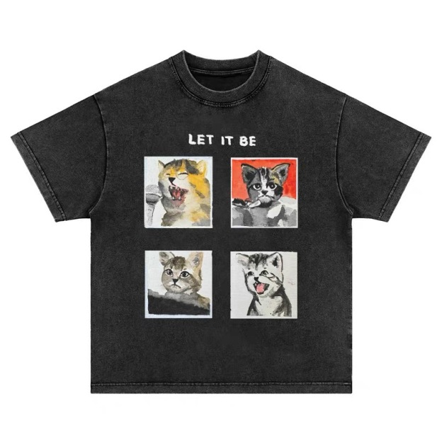 BEATLES CAT T-SHIRT