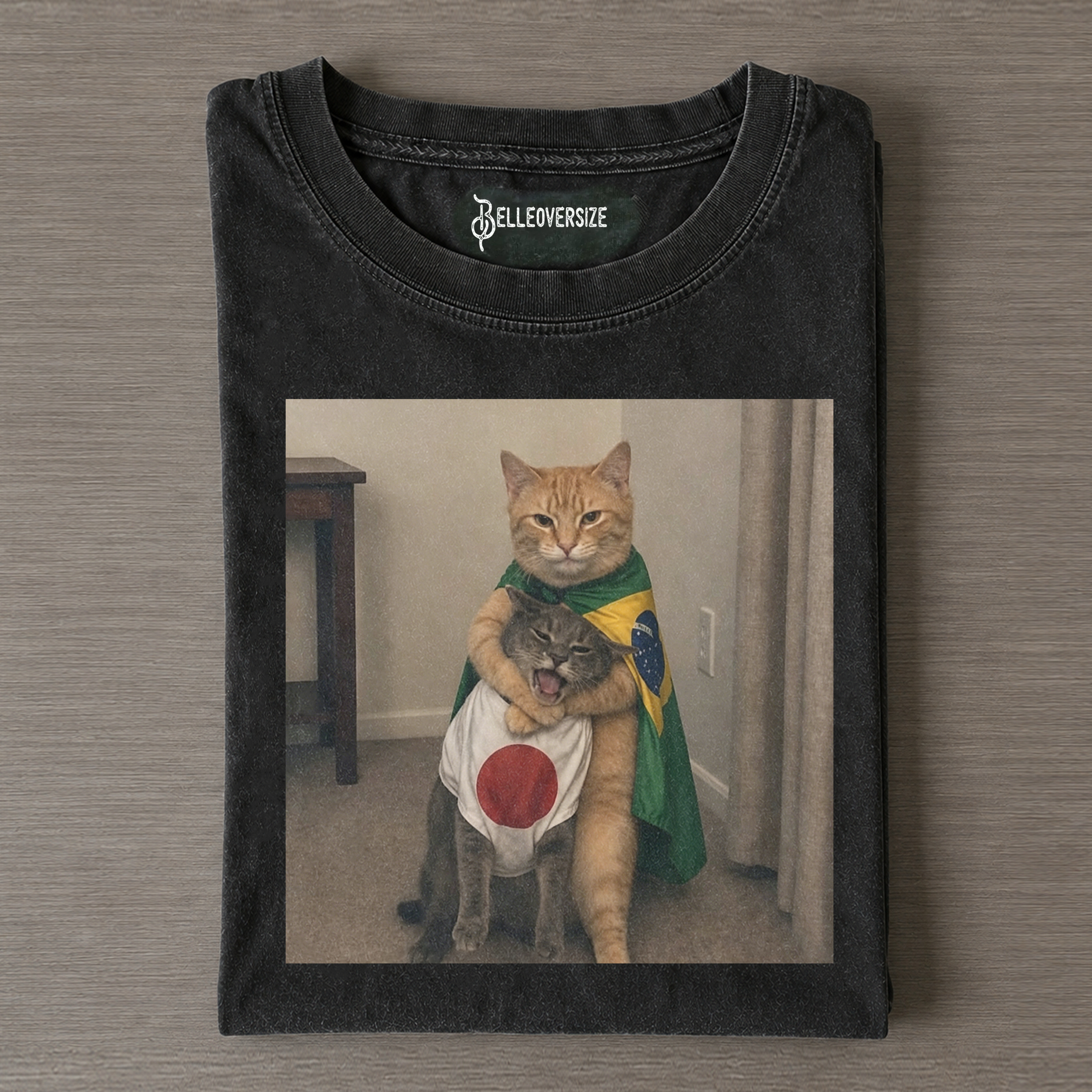 funny Soccer Cat TEE